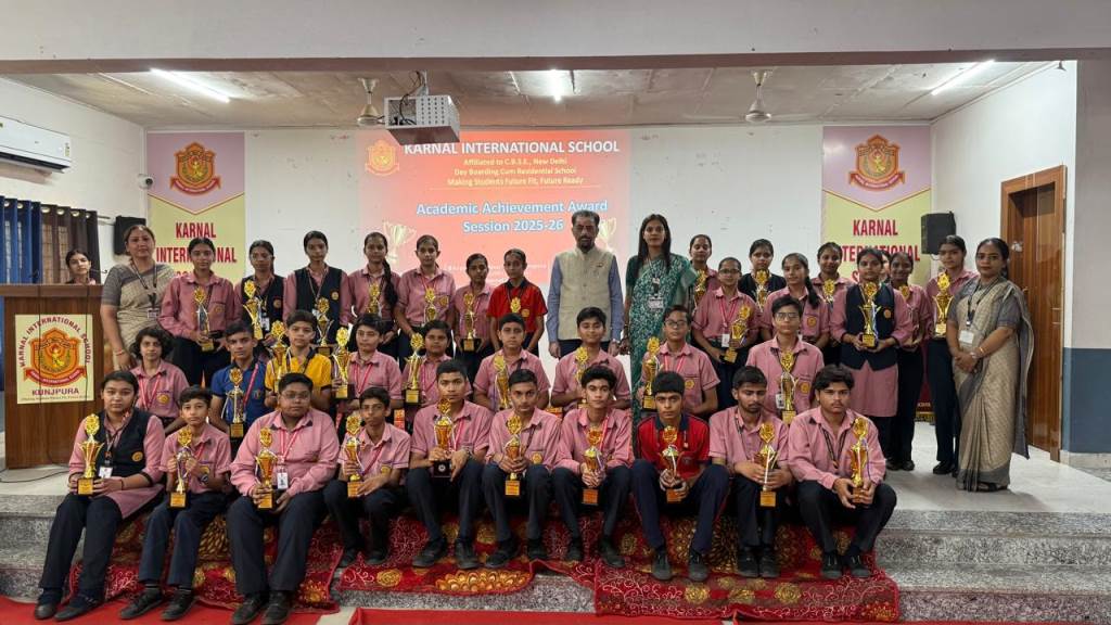 Grand Felicitation Ceremony for Meritorious Students at Karnal International School
